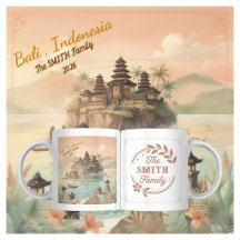 Personligt Bali Indonesien Familjeresa Minne