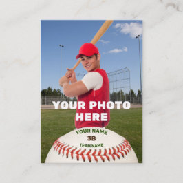 Personligt baskort (anpassad batterilast) visitkort