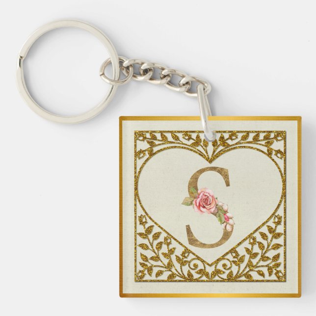 Personligt blomsterinitial, från A till Ö (Framsidan)