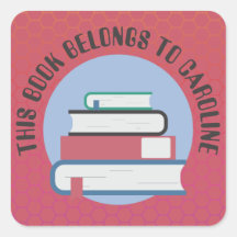 PERSONLIGT BOKMÄRKE, BÖCKER, HÖG MED BÖCKER, LÄROB