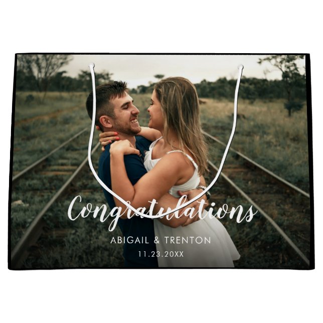 personligt bröllp Dag - fotopatrage - stor gift-fl (Framsidan)