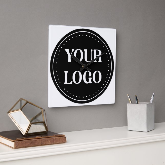 Personligt bröllp, Elegant, årsdag Fyrkantig Klocka (Kontor)