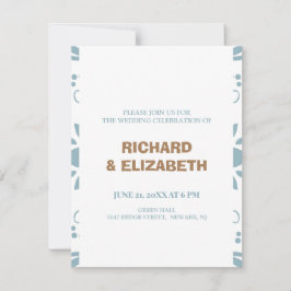 Personligt bröllp inbjudningar