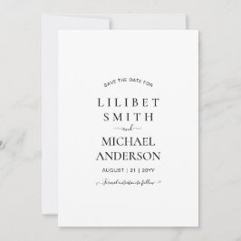 PERSONLIGT BRÖLLP SPARA DATMALLEN - LÄGG TILL BILD DATUMET