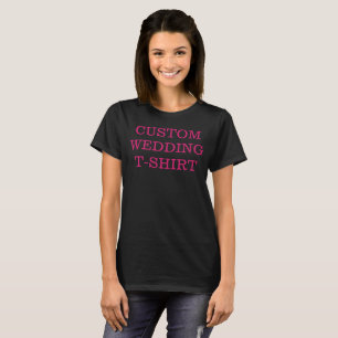 Personligt bröllp T-Shirt