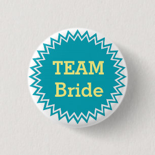 Personligt bröllp Team Bride Buttons Knapp