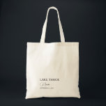 Personligt bröllp Välkommen Tygkasse<br><div class="desc">Vi presenterar vår mottagande Tack Tote Bag i Personligt bröllp - en perfekt blandning av modern elegans och enkelhet. Designad med en minimalistisk estetik är den här mångsidiga tonen en idealisk gåva till dina bröllop-gäster eller brudens sida. Oavsett om du är tittar att skapa en minnesvärd välkomstupplevelse, uttrycka tacksamhet eller...</div>