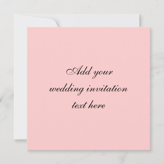 Personligt bröllpinbjudankort inbjudningar (Framsida)