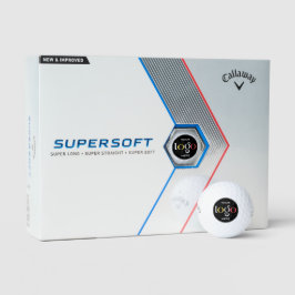 Personligt Callaway Supersoft-logotyp