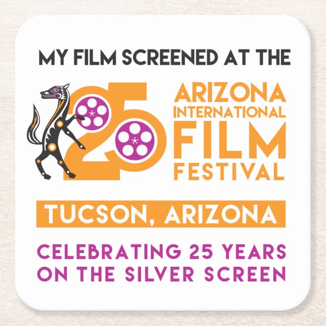 Personligt drinkunderlägg underlägg papper kvadrat (Framsidan)