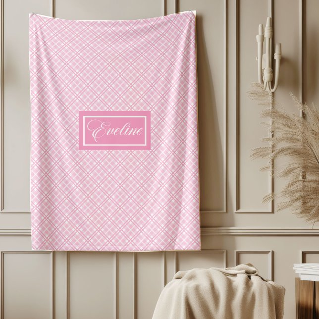 Personligt estetisk filt Chic Pastell Design (Personalized Aesthetic Blanket Chic Pastel Design)