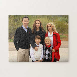 Personligt familjefoto pussel