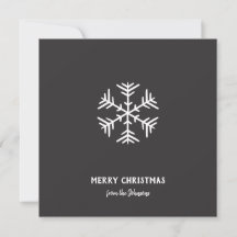 Personligt familjenamn God Jul Snöflinga