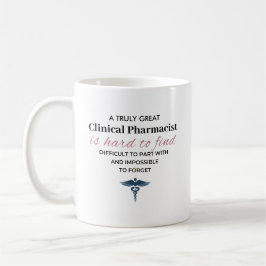 Personligt fantastiskt citat för klinisk farmaceut kaffemugg