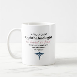 Personligt fantastiskt oftalmologcitat kaffemugg