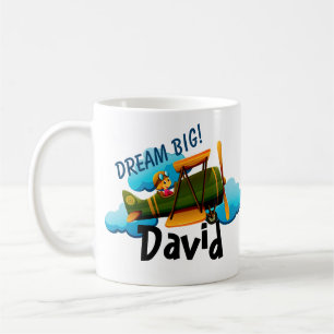 Personligt flygplan kaffemugg