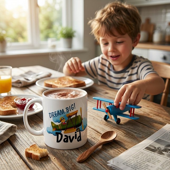 Personligt flygplan kaffemugg (Skapare uppladdad)
