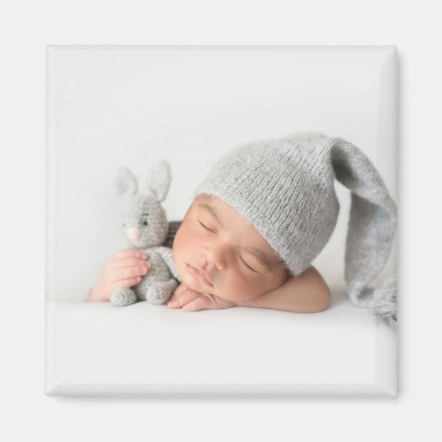 Personligt Foto Anpassat  Magnet (Framsidan)