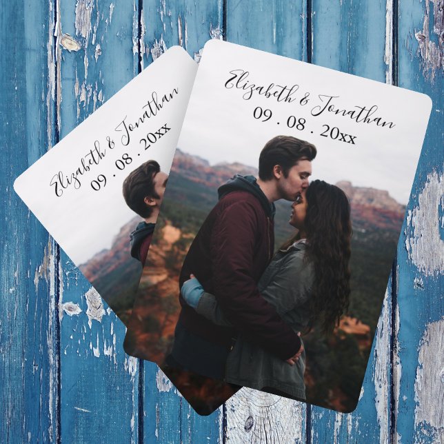 Personligt foto bröllopsevenemang casinokort (Skapare uppladdad)