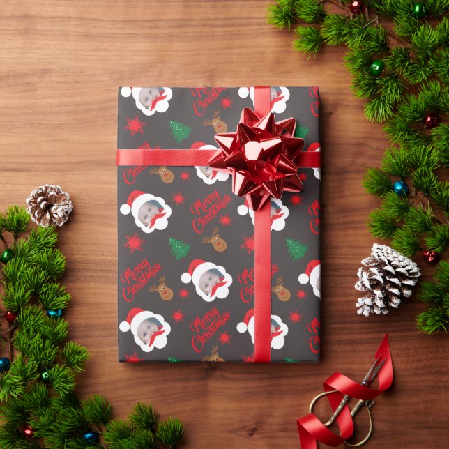 Personligt Foto God Jul  Presentpapper (Julgåva)
