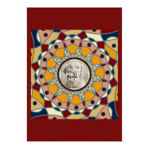 Personligt Foto Mandala Design Baby Tröja