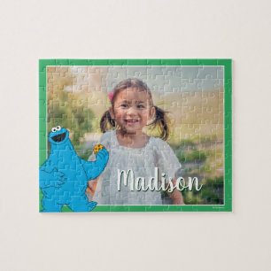 Personligt Foto på Cookie Monster Pussel