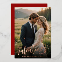 Personligt Foto Våra Första Alla Hjärtans Dag