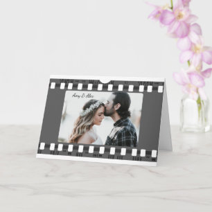 Personligt fotobås filmremsa fotomal kort