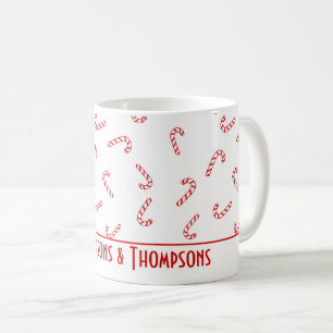 Personligt godisstav jul kaffemugg