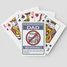 Personligt grannskap Pappa - signera blått X