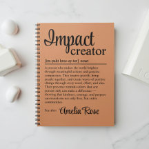 Personligt Impact Creator-definitionspresent