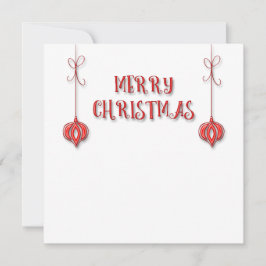 Personligt julhänge julkort