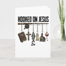 Personligt julkort med Hooked on Jesus