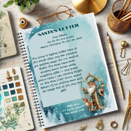 Personligt julsantsbrev från renar på Nordpolen