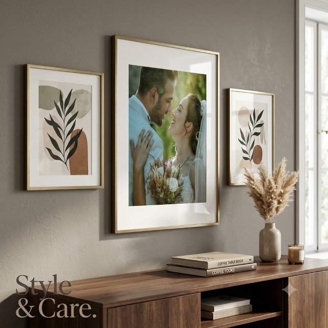 Personligt kärleksdekorerad bildposter för bröllop poster (Couple Wedding Image Poster Personalized Love Decor)