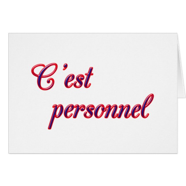 Personligt kort (Framsidan Horizontal)