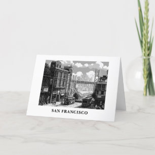 Personligt kort från San Francisco