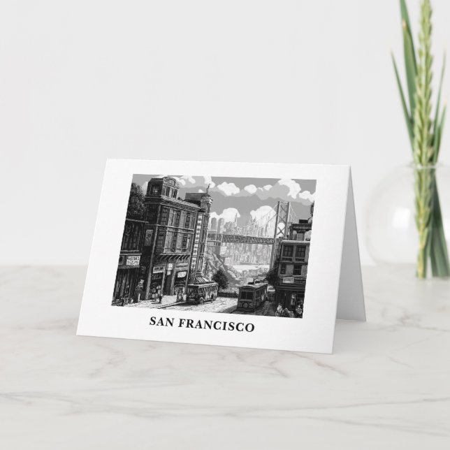 Personligt kort från San Francisco (Framsida)