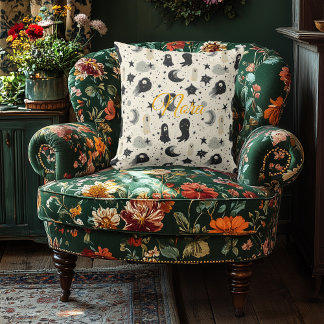 Personligt kuddfodral med namn - Celestial Ghosts Kudde