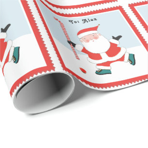Personligt landhockeyjulpresent presentpapper
