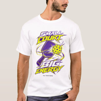 Personligt litet bane stort energi lag namn t shirt