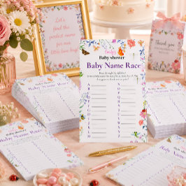 Personligt Little Love Bug Baby Namn Tävlingsspel