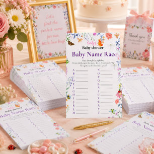 Personligt Little Love Bug Baby Namn Tävlingsspel