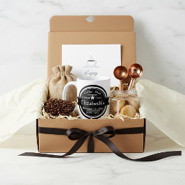 Personligt logotyp för kafé kaffemugg