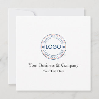 Personligt logotyp och text