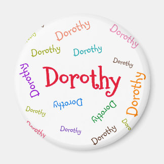 PERSONLIGT MAGNET, KIDS NAMN, FÖR BARN MAGNET