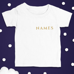 Personligt med efternamn eller smeknamn på dem t shirt