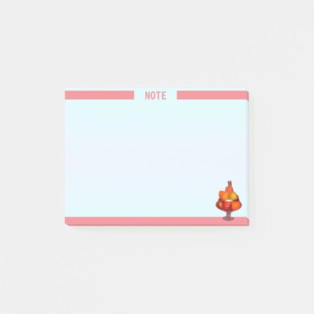 Personligt meddelande post-it block (Framsida)