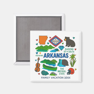 Personligt Minne från Familjesemester i Arkansas Magnet