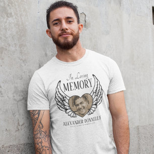 Personligt Minnesminne Foto T Shirt
